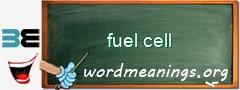 WordMeaning blackboard for fuel cell